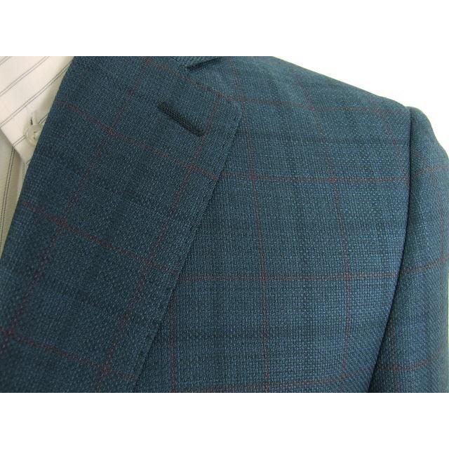 スタイリッシュタイプ ジャケット【A体】【AB体】【BB体】【春夏秋】【Ermenegildo Zegna ゼニア〜TRAVELLER】青紺/グレー/チェック柄の画像