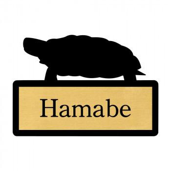 シルエットプレート ミニ表札 Reptile Amphibian 爬虫類 両生類 Lサイズ 112mm 95mm パンケーキリクガメ Sp753 Ab 阿蘇の雑貨店 1012 通販 Yahoo ショッピング