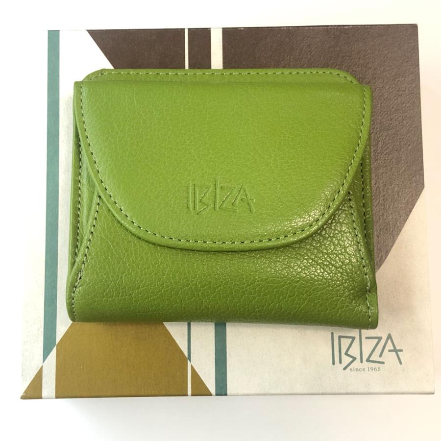 未使用 IBIZA イビザ コンパクト財布 グリーンカラー 財布 フォック式小銭入れ :23063109:MASUYA - 通販 - Yahoo!ショッピング