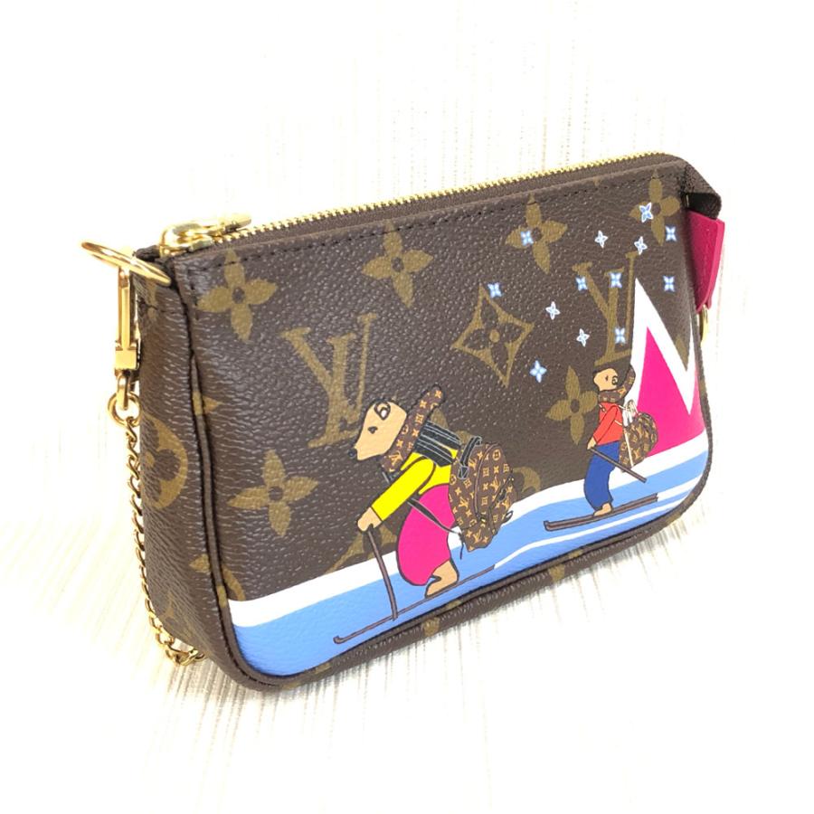 美品 LOUIS VUITTON モノグラム ミニ ポシェット アクセソワール