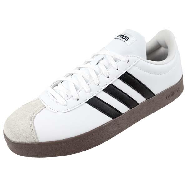 186001 adidas アディダス VL コートベース 3711  24 ホワイト/ブラック [0000000001280] adidas（アディダス） adidas VL COURT BASE コート ベース ID3711
