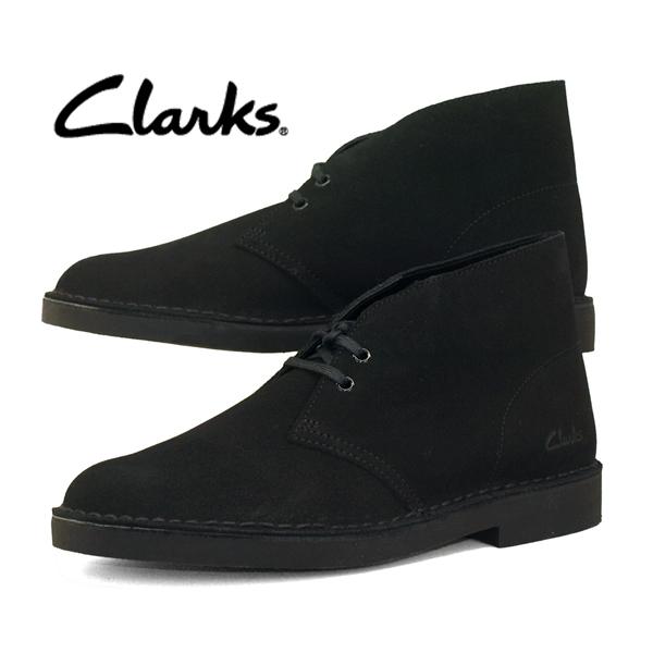 国内正規品] クラークス Clarks 26155499 Boot 黒 Desert 天然皮革