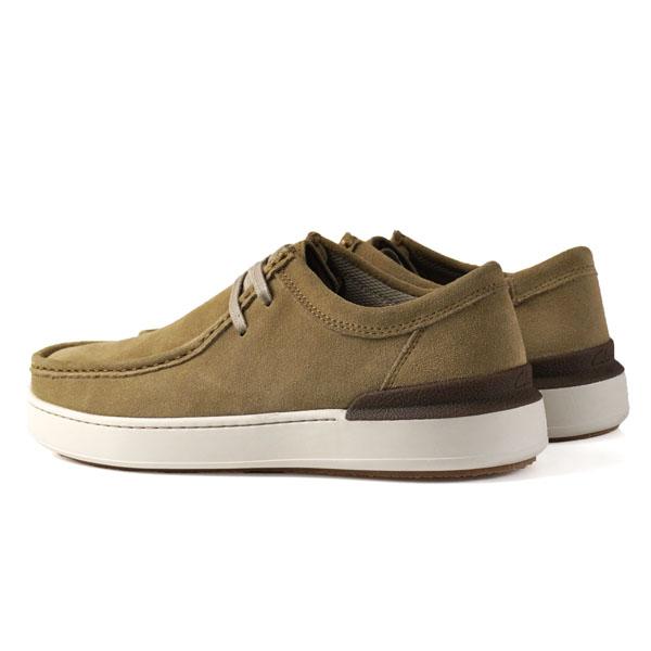 クラークス Clarks CourtLiteWally コートライトウォーリー 26170281 ローカット ワラビー モカシン サンド スエード メンズ デッキ 送料無料｜masuya92｜04