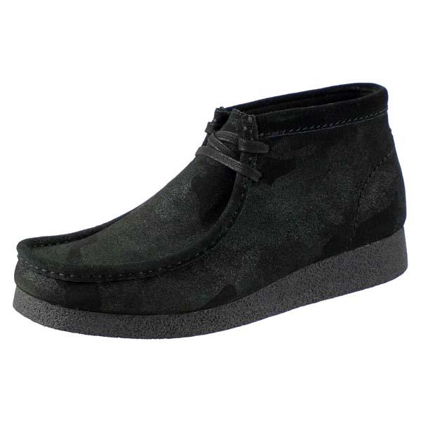 クラークス Clarks Wallabee EVO Bt ワラビーエヴォブーツ 26173606 迷彩柄 ワラビーブーツ ブラックインタレスト モカシン メンズ 送料無料｜masuya92｜07