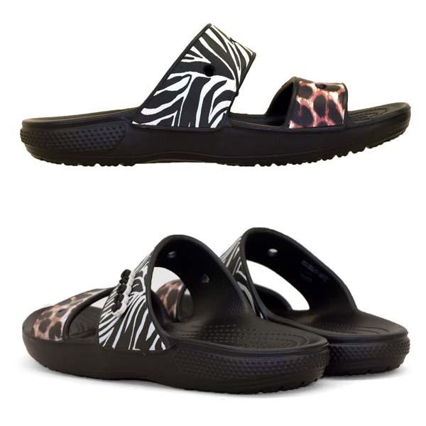 クロックス crocs CLASSIC CROCS ANIMAL REMIX SANDAL 207847 0C4 アニマル 動物 2ベルト リゾート コンフォート サンダル レディース/メンズ｜masuya92｜04