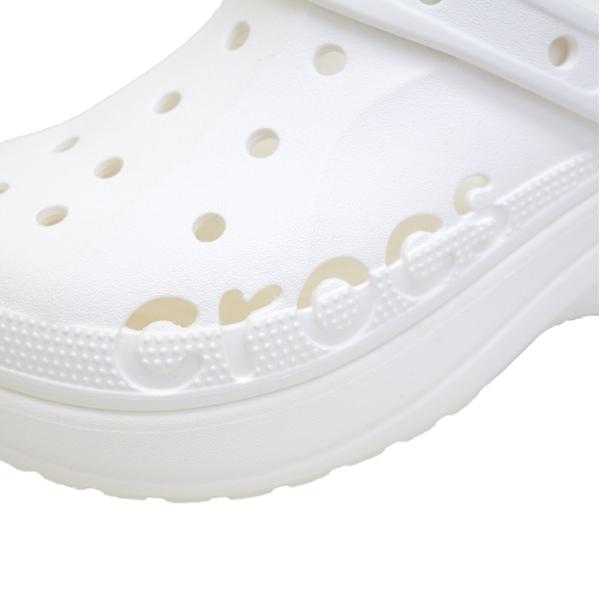 クロックス crocs BAYA PLATFORM CLOG 208186 バヤ プラットフォーム クロッグ 厚底 001 100 6PI クロッグ サンダル ジュニア/レディース 国内正規品 送料無料の画像
