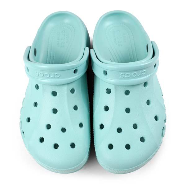 クロックス crocs BAYA PLATFORM CLOG 208186 4SS バヤ プラットフォーム クロッグ 厚底 クロッグ サンダル PURE WATER レディース 国内正規品 シンプル｜masuya92｜03