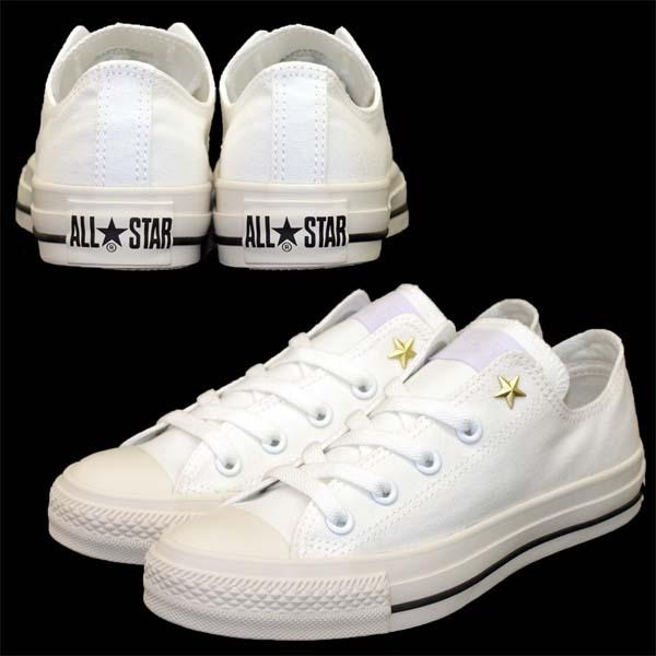 コンバース CONVERSE ALL STAR GS-STUDS OX オールスター ゴールド