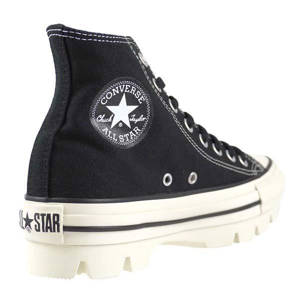 つーちゃん　コンガ① コンバース オールスターチャンク HI ブーツ風 4cmヒール 男女OK