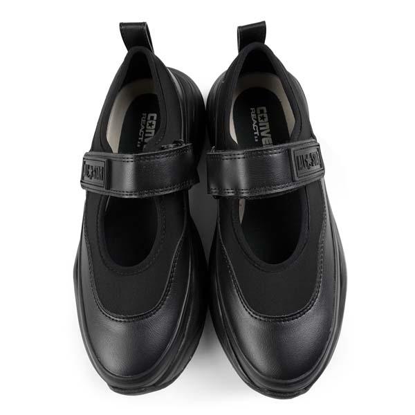 converse コンバース　厚底　メリージェーン　黒 CONVERSE コンバース ALL STAR LIGHT PLTS メリージェーン OX