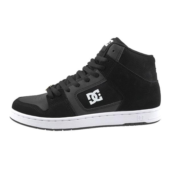 ディーシーシューズ DC Shoes MANTECA 4 HI DM005007 BKW マンテカ レザー ストリート バスケット ハイカット スケートボード スニーカー 黒 メンズ 送料無料｜masuya92｜02