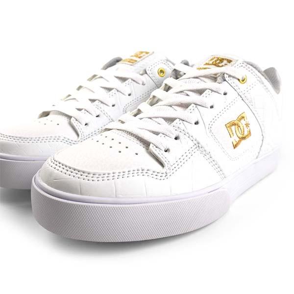 DC SHOES ディーシーシューズ Shoe PURE SE SN 244021 WWD 白/クロコ型 