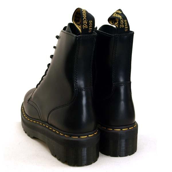 【保革用オイルプレゼント】ドクターマーチン Dr.Martens JADON 15265001 厚底 ジェイドン 黒 8ホールブーツ レディース/メンズ　日本正規品 送料無料の画像