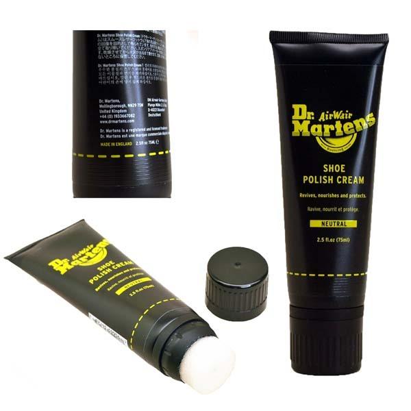 ドクターマーチン Dr.Martens SHOE POLISH CREAM シューポリッシュ クリーム AC985000 ニュートラル 1本 英国製 シューケア/アクセサリー｜masuya92｜03