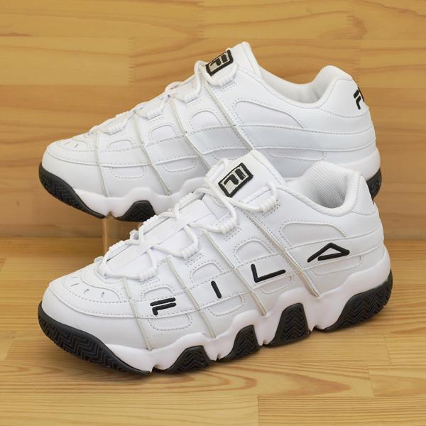 フィラ FILA BRRICADE XT97 USS23005-113 バリケード 白 カジュアル 厚底 コートシューズ スニーカー メンズ｜masuya92｜02