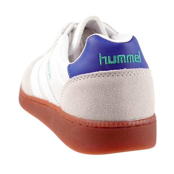 ヒュンメル HUMMEL VM78 CPH NYLON 216056-9109 ハンドボール クラシック コートシューズ カジュアル スニーカー 北欧カラー 白青 メンズ 送料無料｜masuya92｜03