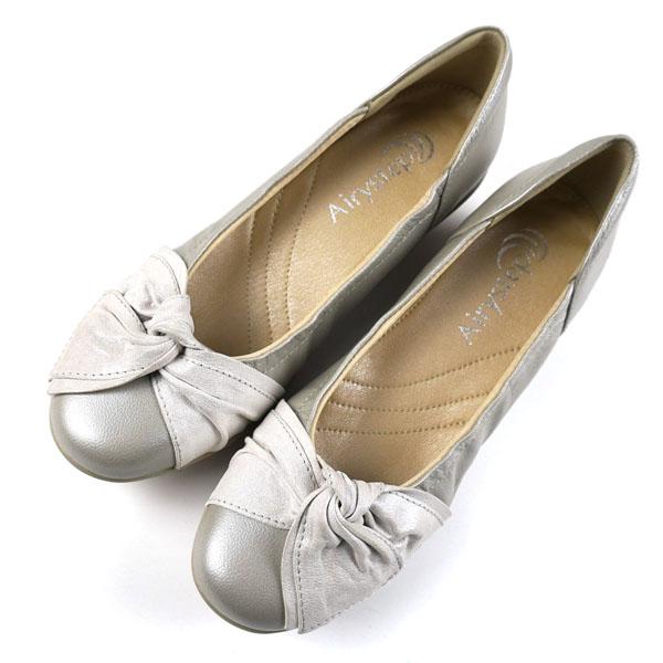 エアリーステップ Airy Step 3522 ローヒール パンプス バレエシューズ 本革 シンプル おしゃれ カジュアル エレガント かわいい レディース 送料無料_12