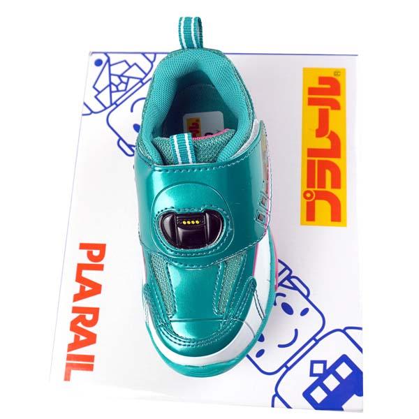 プラレール PLARAIL 光る靴 スニーカー 東北新幹線 はやぶさ 運動靴