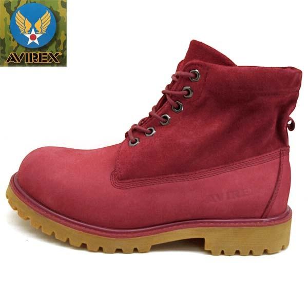 60 Off 35 Off アビレックス Avirex Cobra Roll 3010 コブラロール 赤 ロールトップブーツ メンズ 正規品 Www Muslimaidusa Org