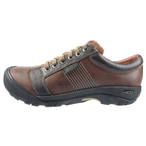 30％OFF】 キーン KEEN AUSTIN 1007722 オースティン 茶 本革 耐水性 