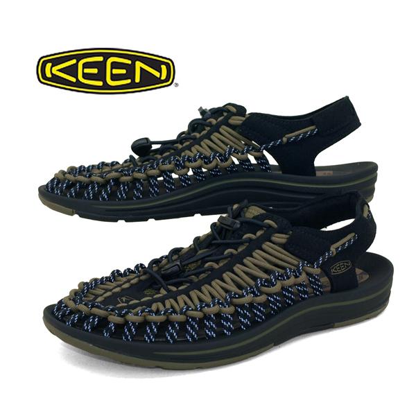 キーン Keen Uneek アウトドア サンダル メンズ ユニーク 濃緑黒 防滑 最大84 Offクーポン Uneek