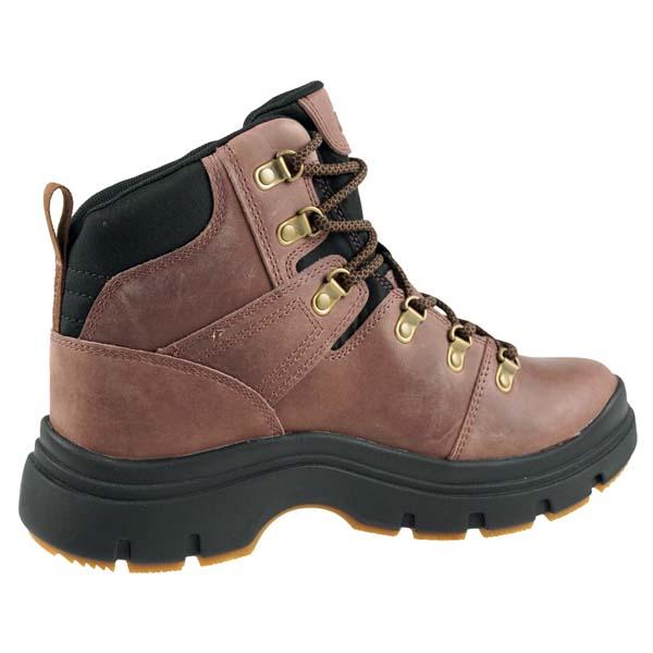 KEEN アウトドアブーツ 内ボア サイドジップ レザー 23cm ブラウン キーン アンカレッジブーツ ウォータープルーフ KEEN ANCHORAGE BOOT