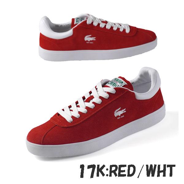 LACOSTE ラコステ BASESHOT 223 1 SMA 46SMA0065 17K 2D2 312 赤