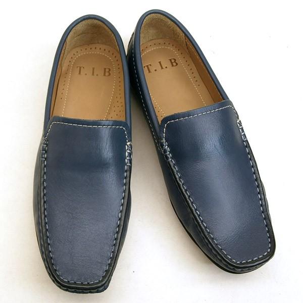 ティーアイビー T.I.B 9392 ドライビングシューズ スリッポン