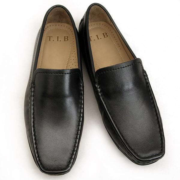 ティーアイビー T.I.B 9392 ドライビングシューズ スリッポン