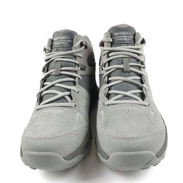 メレル MERRELL YOKOTA 3 MID WP ヨコタ ミッド J00003521 グレー 透湿・防水 ハイキングシューズ 登山靴 アウトドア ウォーキング カジュアル メンズ 送料無料_2