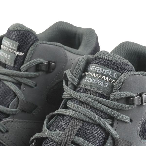 メレル MERRELL YOKOTA 3 MID WP ヨコタ ミッド J038437 黒 透湿・防水 ハイキングシューズ 登山靴 アウトドア ウォーキング カジュアル メンズ 送料無料_7