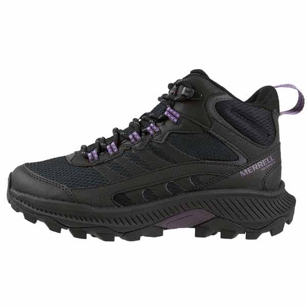 メレル MERRELL SPEED STRIKE 2 MID WP スピードストライク ミッド ウォータープルーフ J038274 黒 防水透湿 登山靴 トレッキング トレラン レディース 送料無料_3