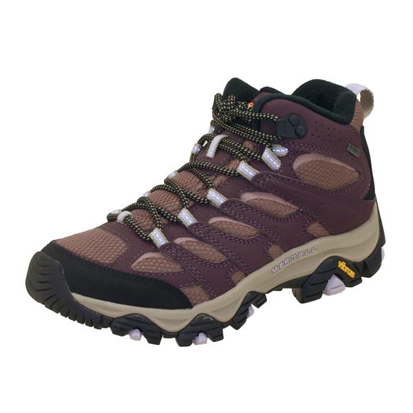 メレル MERRELL MOAB 3 SYNTHETIC MID GORE-TEX W500184 モアブ シンセティック ミッド ゴアテックス 赤紫 透湿・防水 ハイキングシューズ 登山靴 レディース｜masuya92｜10