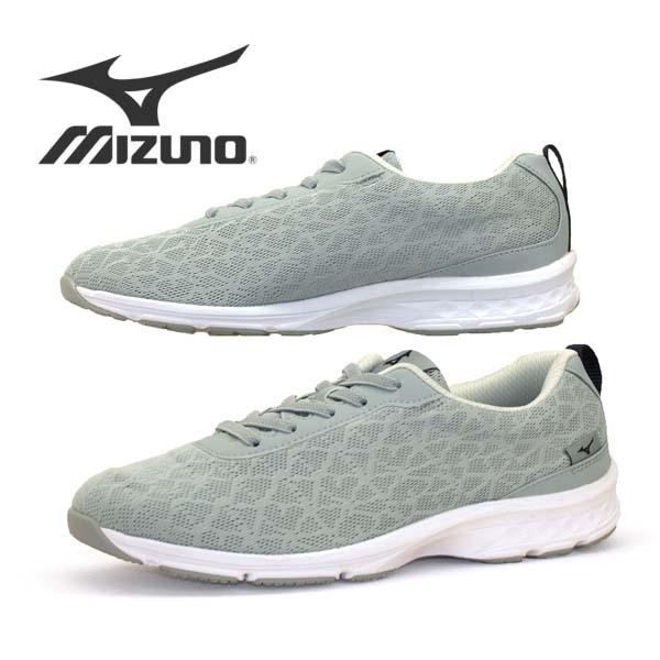ミズノ Mizuno Fs900 B1ge 灰 3e相当 軽量 ウォーキング バンジーシューレース スリッポン レディース メンズ ついに再販開始