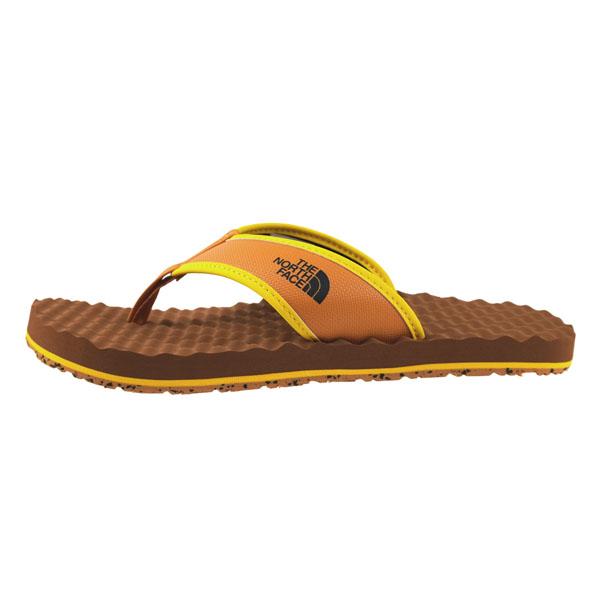 ノースフェイス The North Face Base Camp Flip-Flop II NF02451 DU ベース キャンプ フリップ フロップ 凸凹フットベット 鼻緒 橙/茶 トング サンダル  メンズ｜masuya92｜03