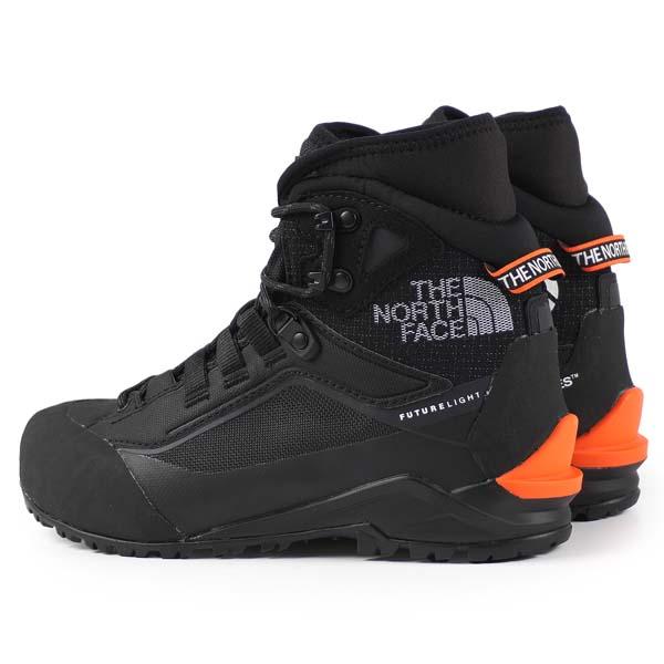 ノースフェイス The North Face W Summit Breithorn FUTURELIGHT NFW02312 KP トレッキング 登山靴 冬靴 アイゼンOK 防水 黒橙 レディース 送料無料｜masuya92｜04