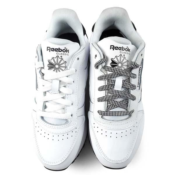 ♥新品未使用♥Reebok✿スニーカー✿ホワイト/ブラック✿厚底✿5cm Reebok（リーボック） Reebok CLASSIC LEATHER TRIPLE LIFT 100209620