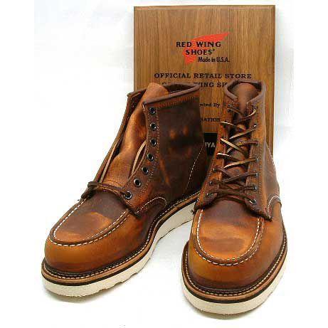 RED WING SHOES ウエスタンブーツ ブラウン 中古・古着通販】RED WING (レッドウィング) ロガーブーツ
