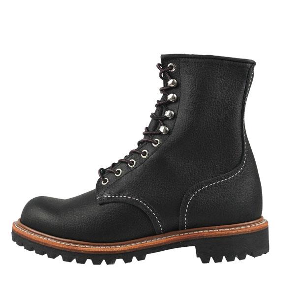 【保革用オイルプレゼント】レッドウィング RED WING 8-inch Logger Non-Steel Toe 4501 ブラック 8インチ ロガー ノン・スティールトゥ ビブラムソール メンズの画像