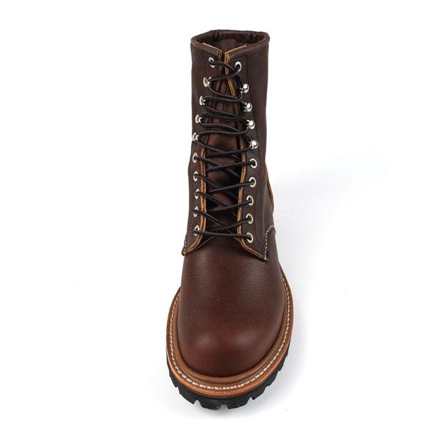 【保革用オイルプレゼント】レッドウィング RED WING 8-inch Logger Non-Steel Toe 4585 ブライアー ロガーブーツ ノン・スティールトゥビブラムソール メンズの画像