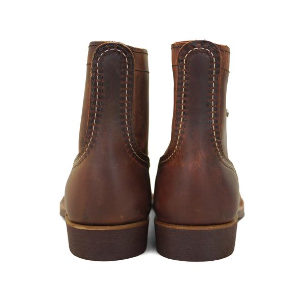 Redwingファイアーマンブーツ　ジッパー付き　アイアントゥー RED WING SHOES（レッドウィング） レッドウイング REDWING IRON
