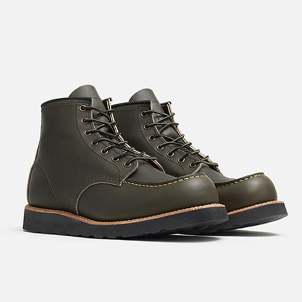 【保革クリームプレゼント】レッドウィング RED WING CLASSIC MOC 8828 限定 クラシックモック 6インチ モックトゥ アルパイン・ポーテージ メンズ カジュアルの画像