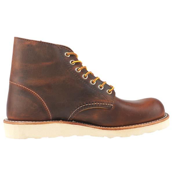 レッドウィング RED WING Classic Work/6 Round-Toe 9111 クラシックワーク 6インチ プレーン ラウンドトゥ Copper レディース/メンズの画像