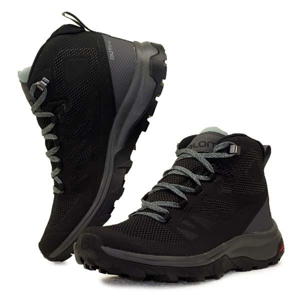 サロモン Salomon Outline Mid Gtx W 軽量 登山靴 ゴアテックス 防水 ハイキング レディース Sa クリックマーケットmasuya 通販 Yahoo ショッピング