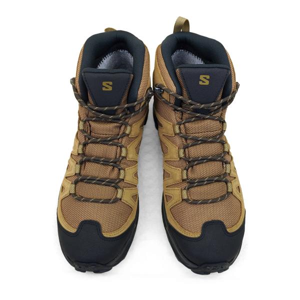 SALOMON サロモン X WARD LEATHER MID GTX 471818 茶黒 SALOMON サロモン X WARD LEATHER MID GTX 471818 茶黒