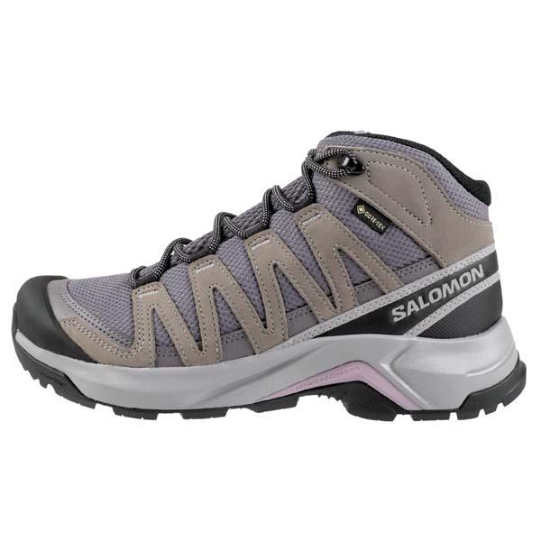 SALOMON サロモン X-ADVENTURE RECON MID GTX W 477534 レザー SALOMON サロモン X-ADVENTURE RECON MID GTX W 477534 レザー