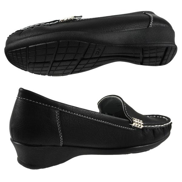 カジュアルシューズ LC-5329 スリッポン 超軽量 モカシン ローファー