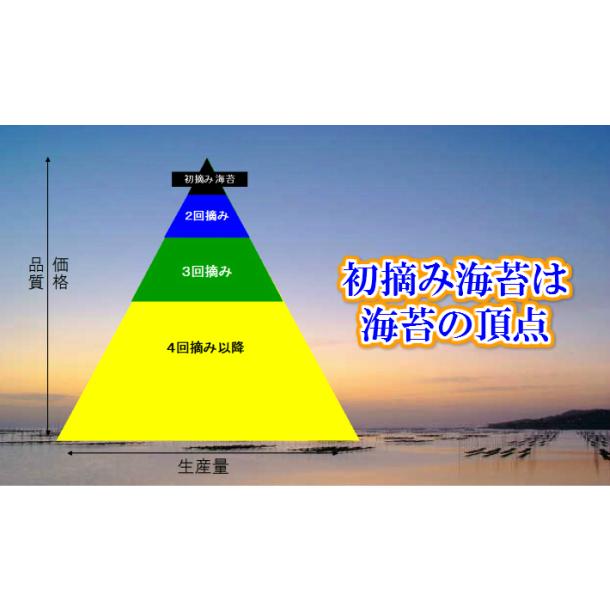 味付海苔【さくり】（４切80枚 全形20枚分）有明海苔 味付海苔 有明産高級初摘み海苔 味付け海苔 有明海産  日本一海苔産地 有明海産 初摘み海苔 最高級味付海苔｜masuyamanori｜05