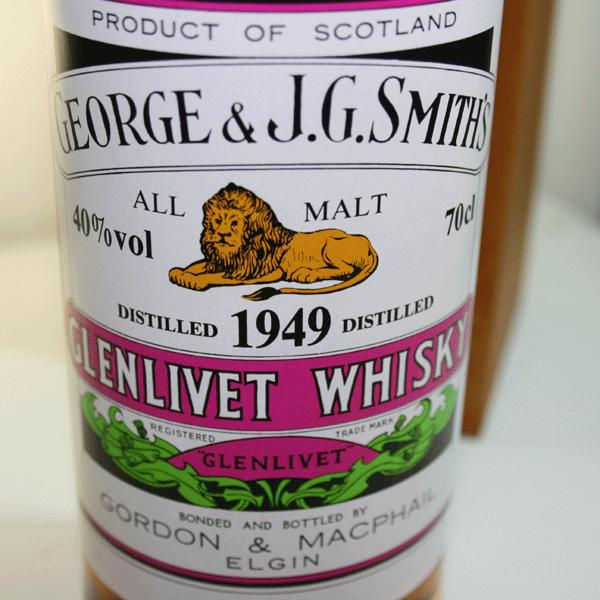 グレンリベット１５年ゴードン＆マクファイル社 シングルモルトウィスキー 40% グレンリベット15年ゴードン＆マクファイル社シングルモルト