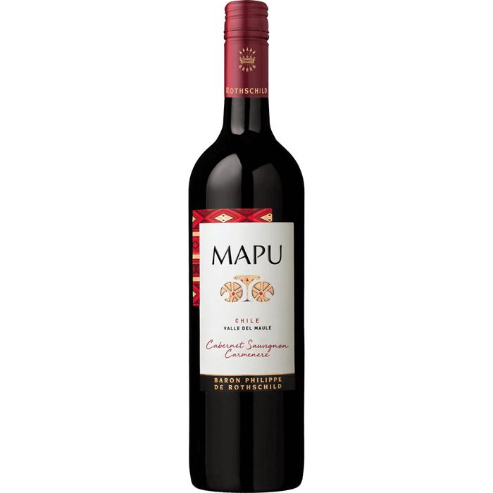 【6本~送料無料】マプ カベルネ ソーヴィニョン カルメネール 750ml 【バロン フィリップ ド ロスチャイルド マイポ チリ】 赤ワイン ...